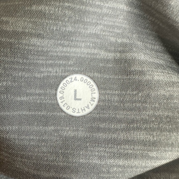Lululemon T.H.E. Short 11" Liner Heather Allover Sea Salt Light Cast size large - Picture 6 of 6